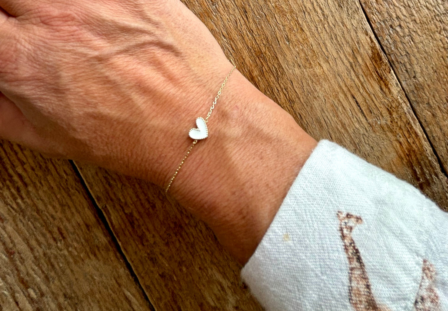 Le bracelet cœur