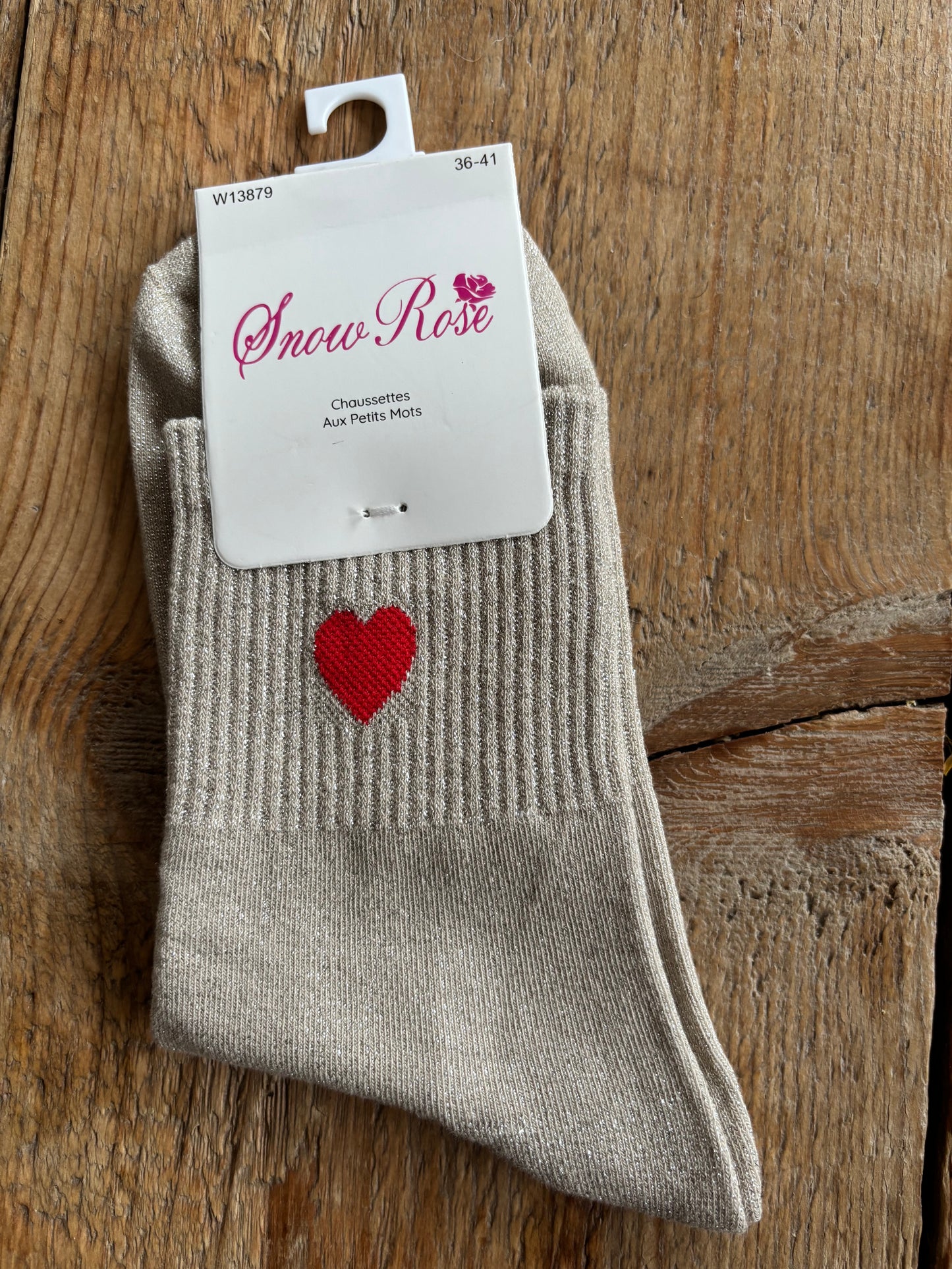 Les chaussettes d’amour or