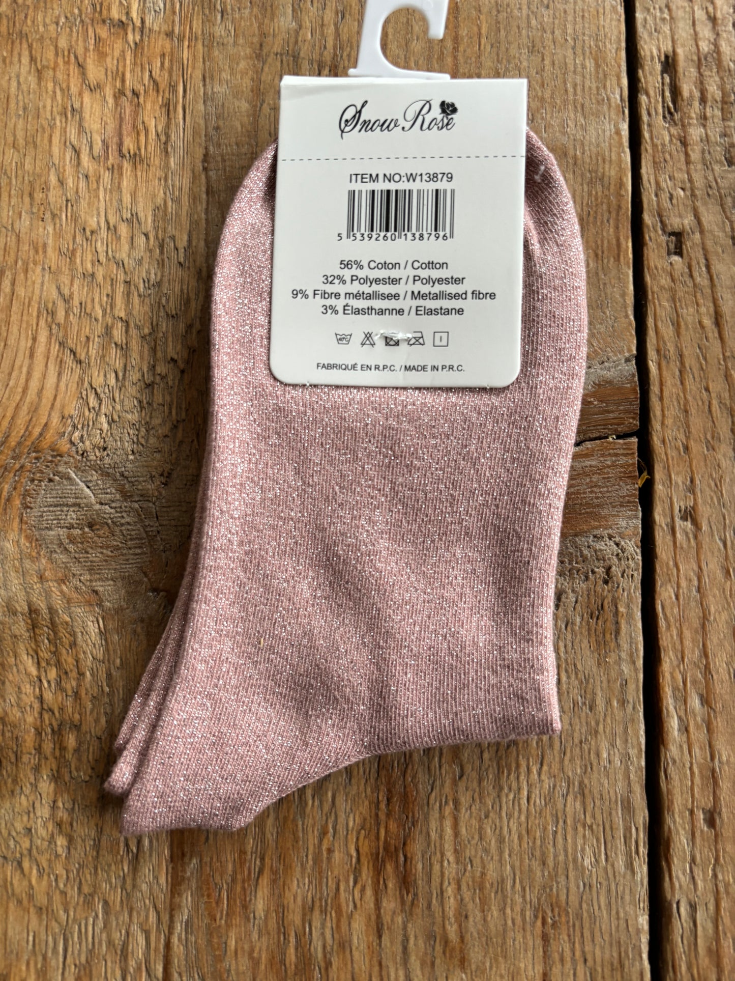 Les chaussettes d’amour rose